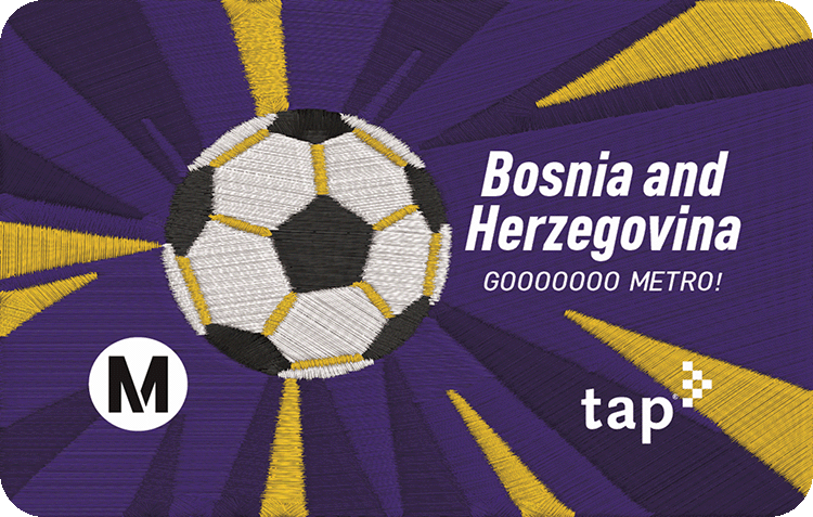 World Cup 26 TAP Card Bosnia and Herzegovina